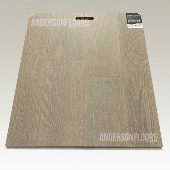 Vidar American Oak T&G 8" - Silver Stone